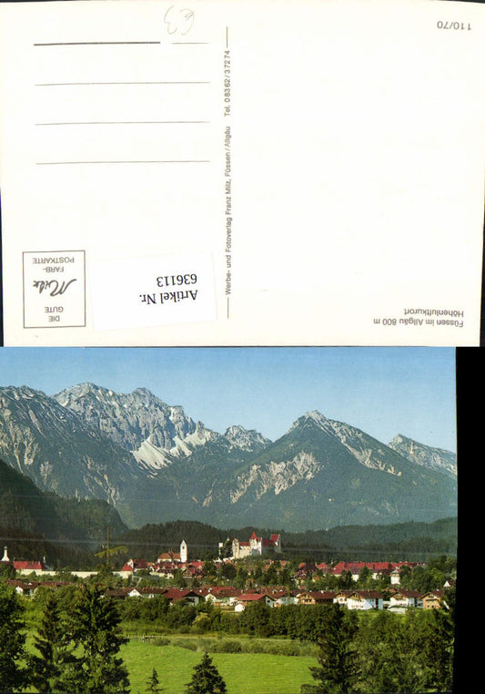 636113,Füssen i. Allgäu Ansicht
