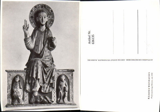 636135,Wienhausen Kloster Wienhausen Auferstehung Christi Statue