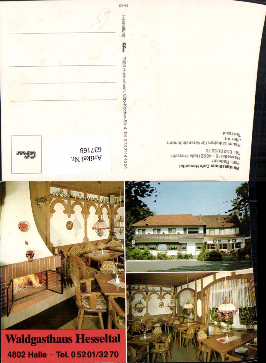 637168,Mehrbild Ak Halle Hesseln Waldgasthaus Cafe Hesseltal