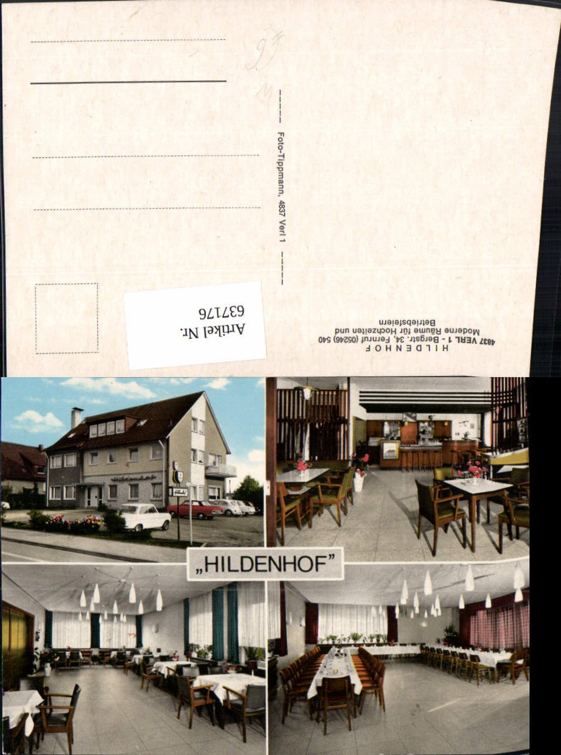 637176,Mehrbild Ak Verl Hildenhof VW Käfer