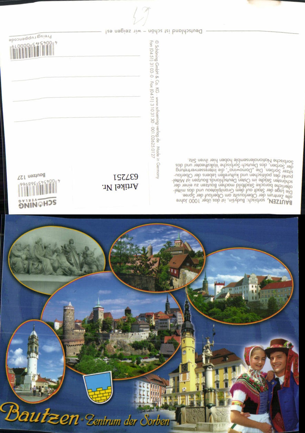 637251,Mehrbild Ak Bautzen Budysin Ansichten Tracht
