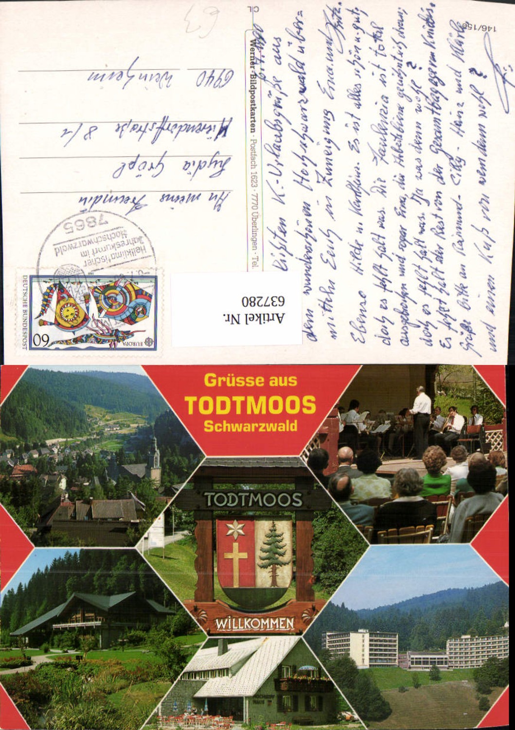 637280,Mehrbild Ak Todtmoos Schwarzwald Ansichten