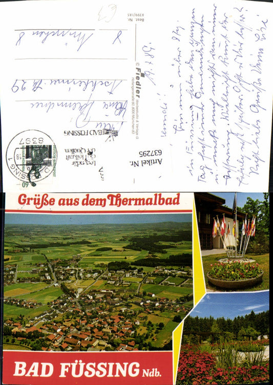 637295,Mehrbild Ak Bad Füssing Ansichten