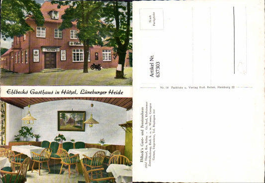 637303,Mehrbild Ak Bispingen Hützel Ehlbecks Gast- u. Pensionshaus