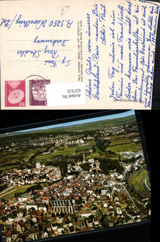 637315,Luftbild Friedberg Hessen