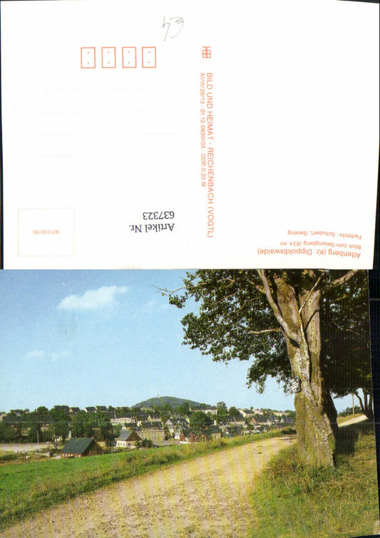 637323,Altenberg Erzgebirge Blick zum Geisingberg