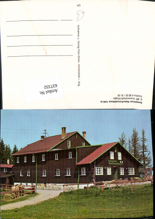 637332,Immenstadt Allgäu Kemptener Naturfreundehaus
