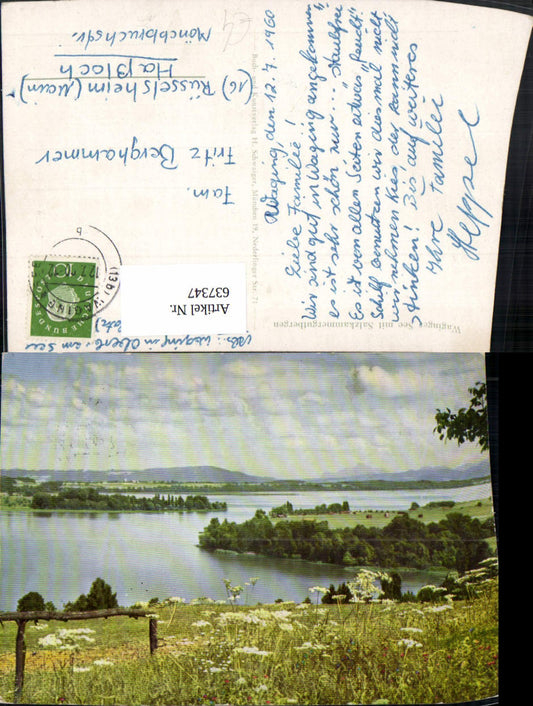 637347,Waging am See Waginger See m. Salzkammergutbergen