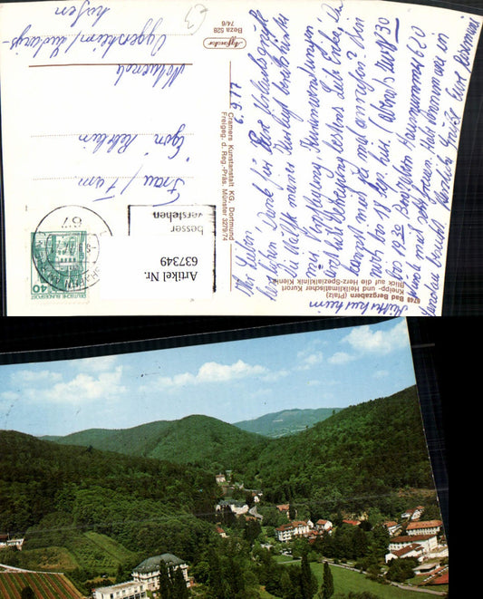 637349,Bad Bergzabern Pfalz Blick auf Herz-Spezialklinik Kienle