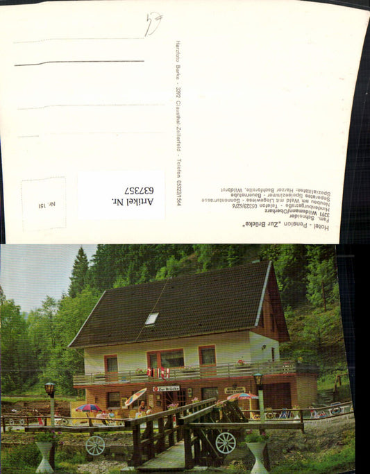 637357,Wildemann Oberharz Hotel Pension Zur Brücke