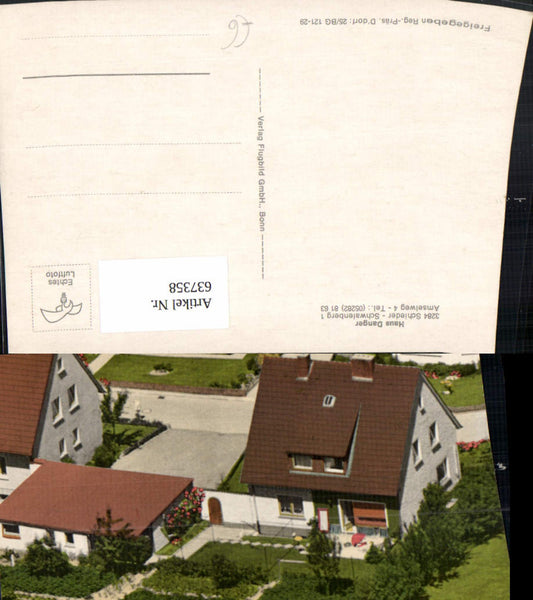 637358,Echtes Luftfoto Schieder-Schwalenberg Schwalenberg Haus Danger