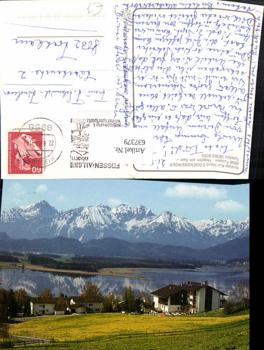 637379,Füssen Hopfen a. See Kurhaus Eggensberger