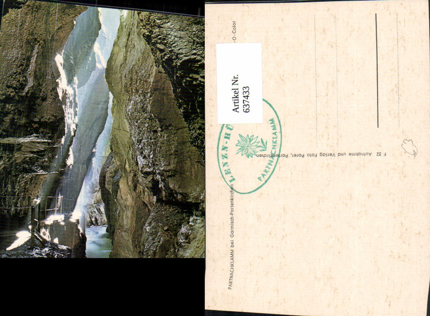 637433,Partnachklamm b. Garmisch-Partenkirchen
