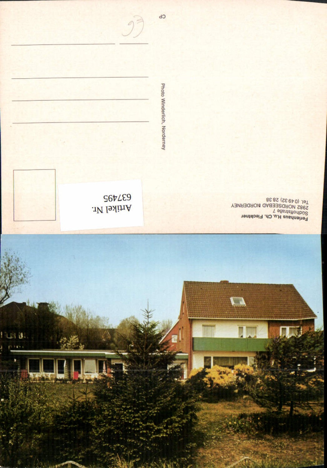 637495,Nordseebad Norderney Ferienhaus Flechtner