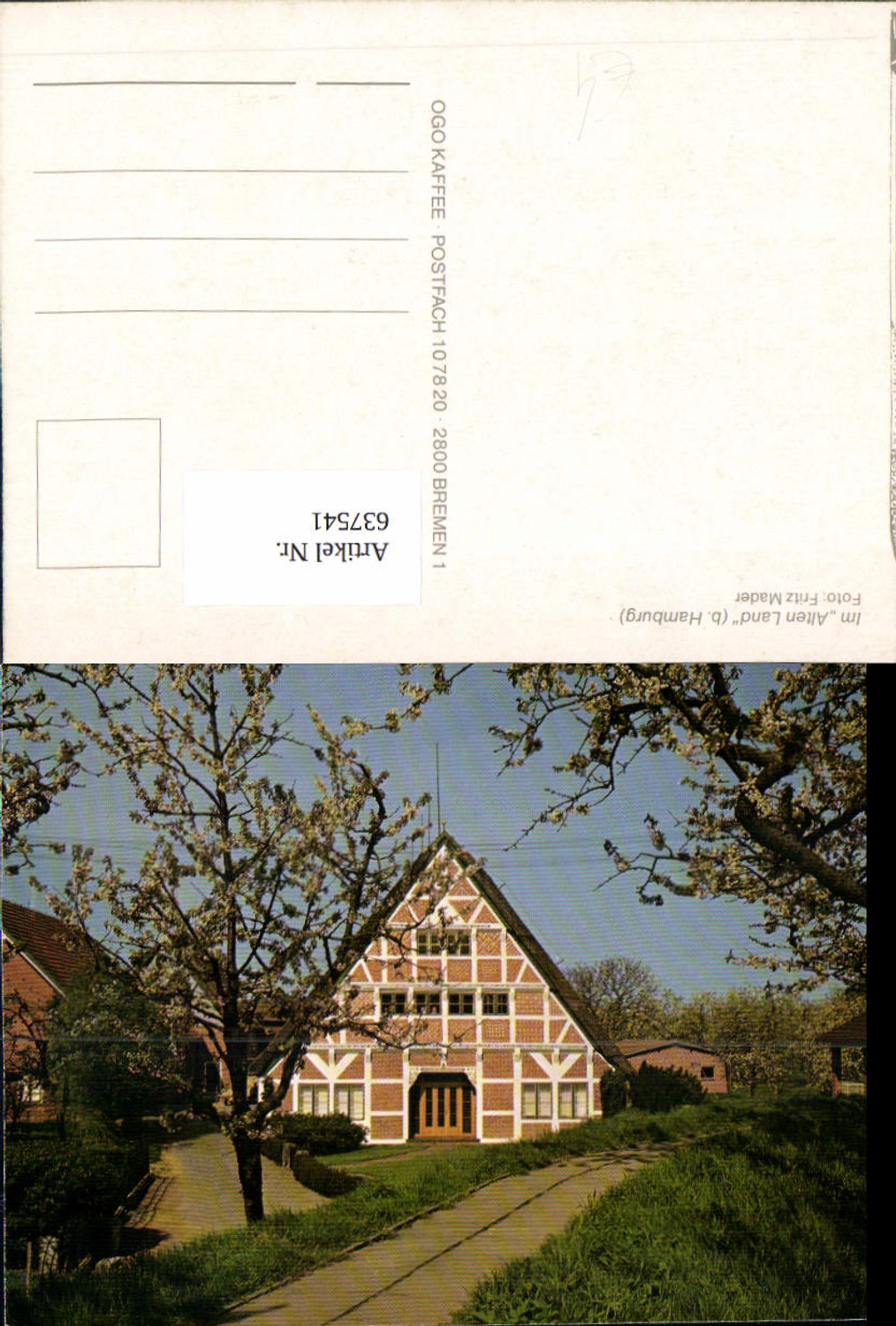 637541,Im Alten Land b. Hamburg Fachwerkhaus