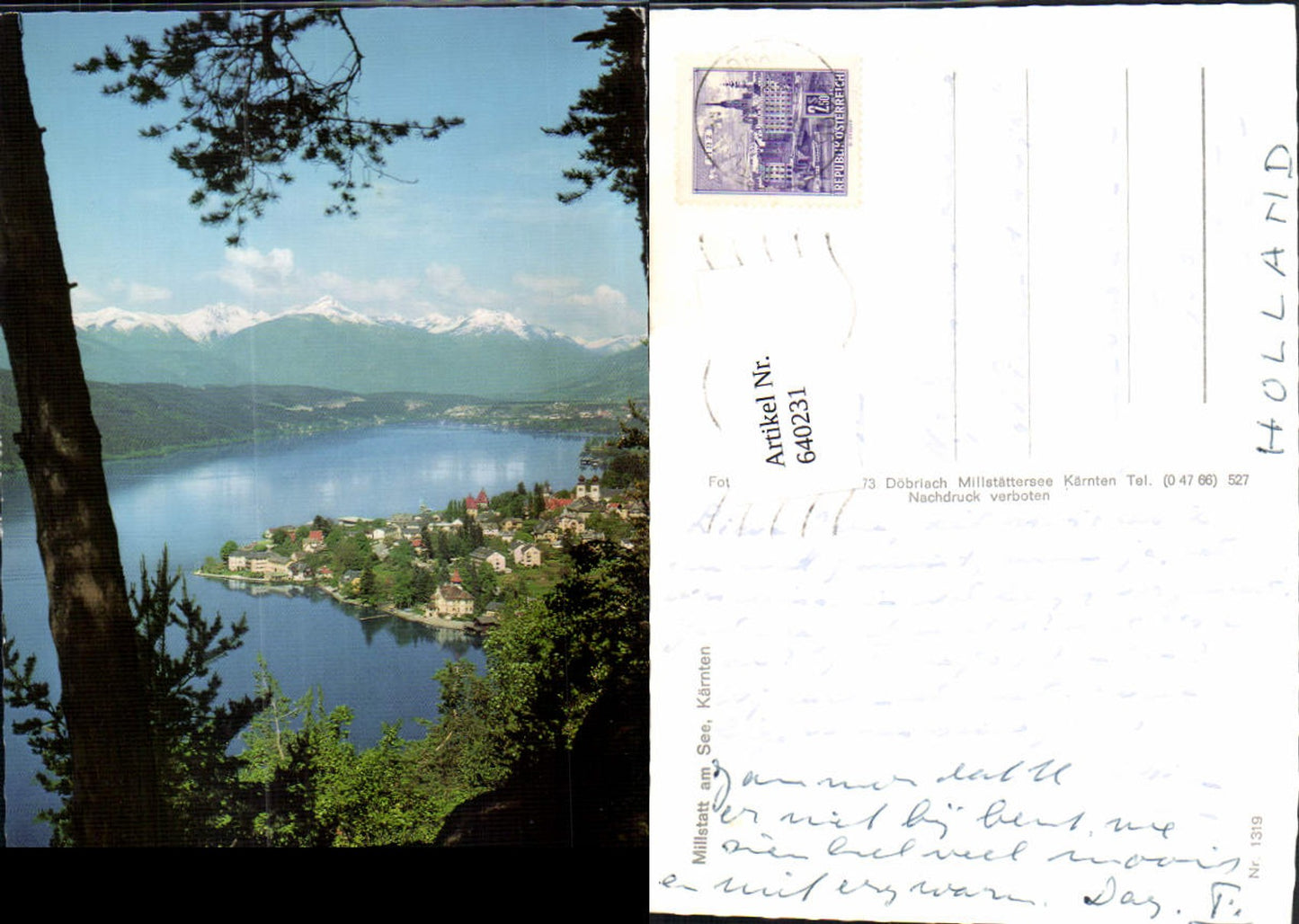 640231,Millstatt am Millstättersee