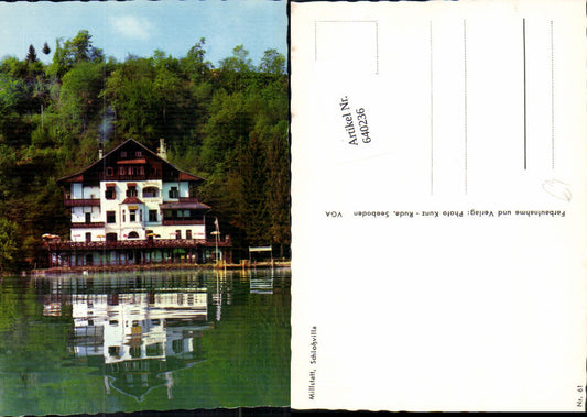 640236,Millstatt am Millstättersee Schlossvilla