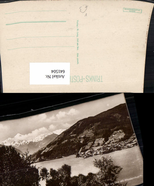 641504,Zell a. See mit Kitzsteinhorn pub Trinks