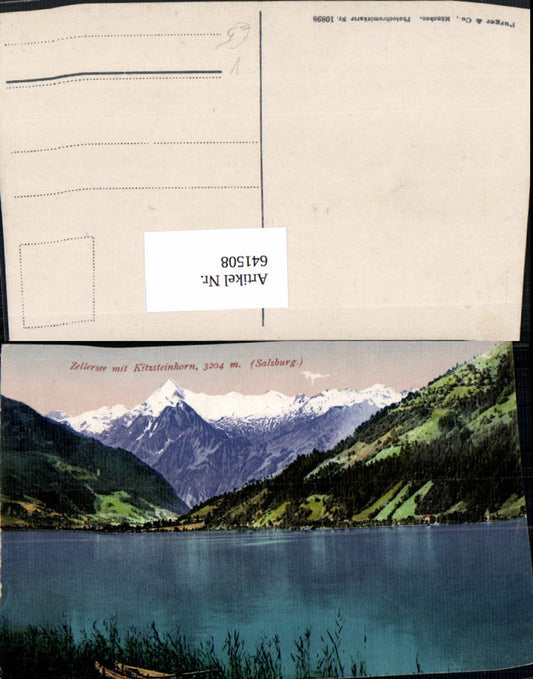 641508,Zell a. See Zellersee m. Kitzsteinhorn Ruderboot Boot pub Purger Co 10898