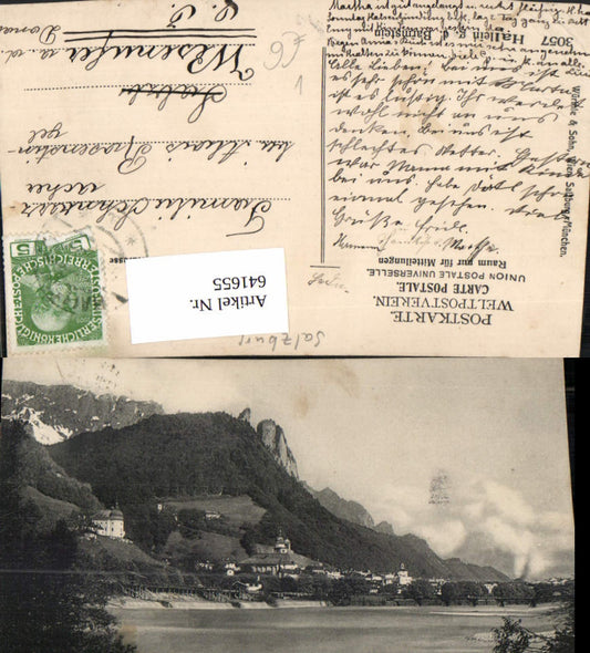 641655,Hallein g. d. Barmstein pub Würthle Sohn 3057