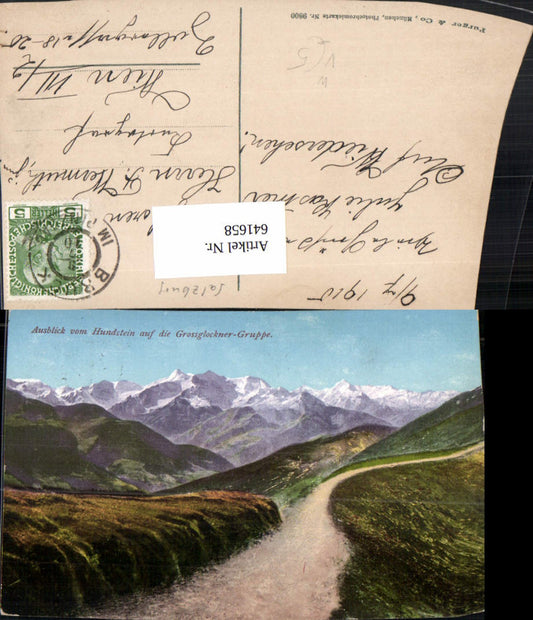 641658,Maria Alm Ausblick v. Hundstein a. d. Großglockner-Gruppe pub Purger Co 9800