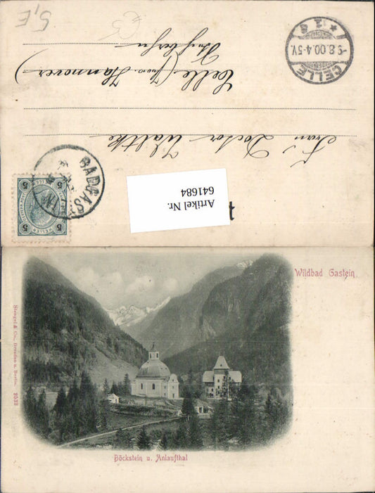 641684,Wildbad Gastein Bad Gastein Böckstein u. Anlaufthal