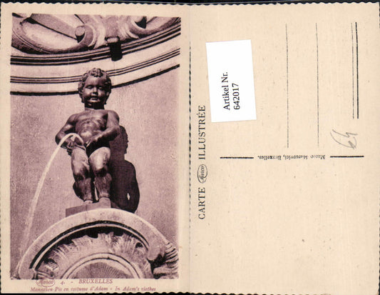 642017,Humor Scherz Toilettenhumor Junge pinkelt Bruxelles Brüssel