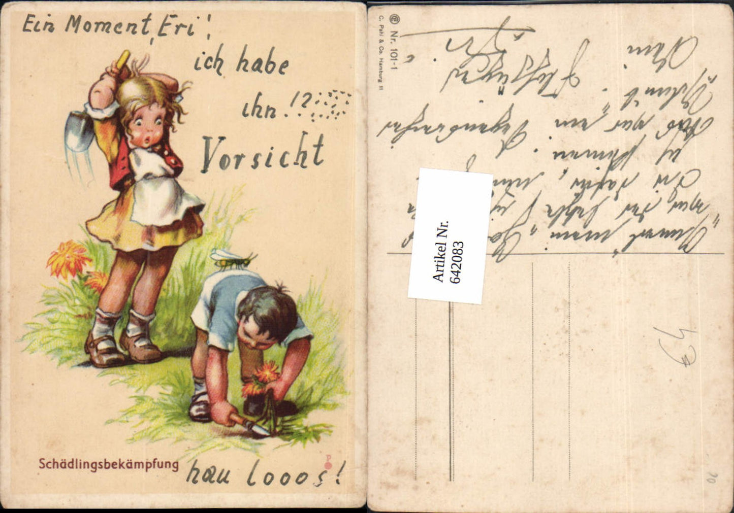 642083,Scherz Humor Gärtnerei Kinder Schädlingsbekämpfung