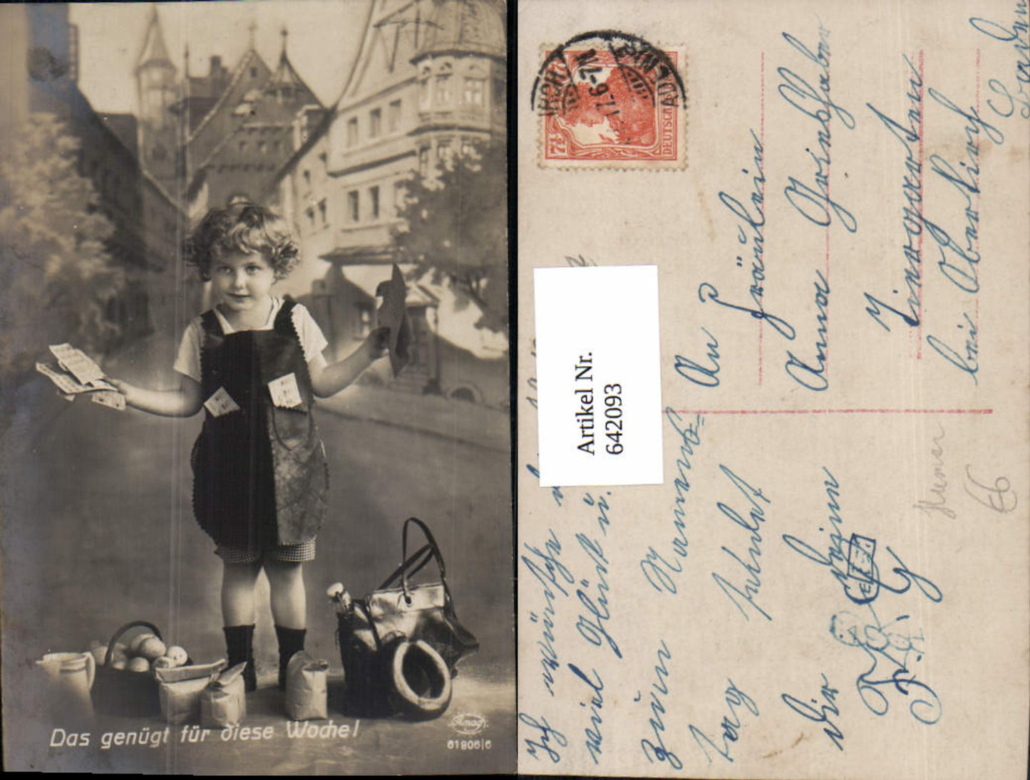 642093,Scherz Humor Kind Rechnungen Kaufen Tasche n. Oberkirch Tiergarten