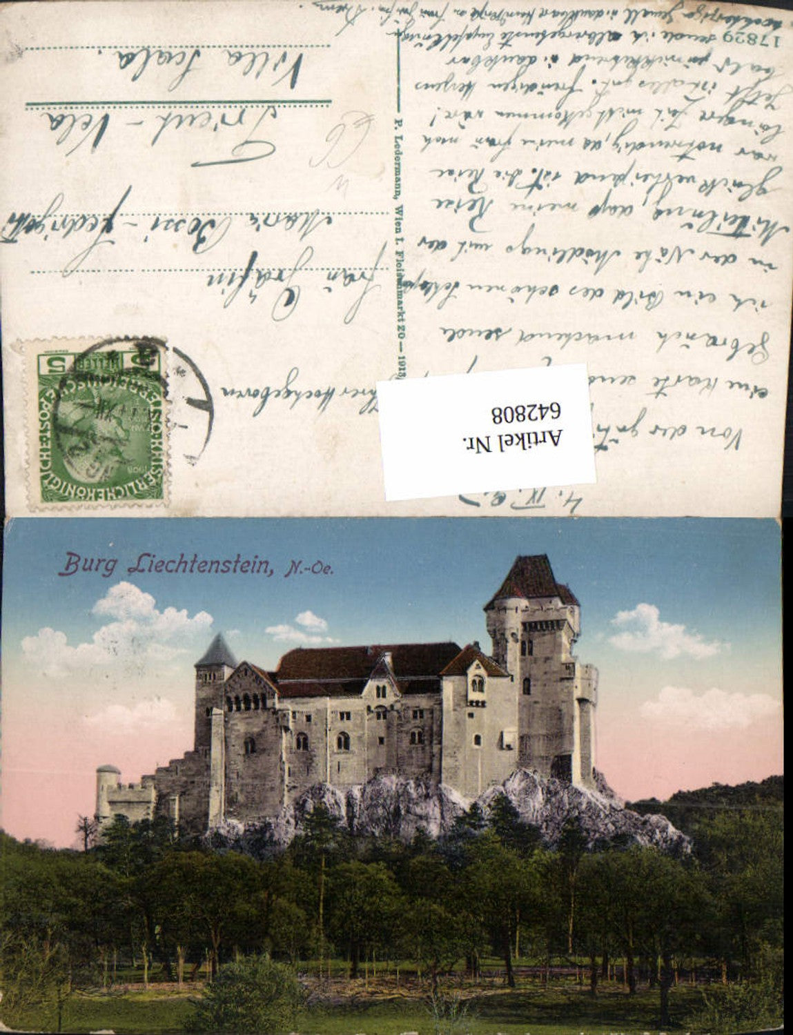 642808,Burg Liechtenstein bei Mödling