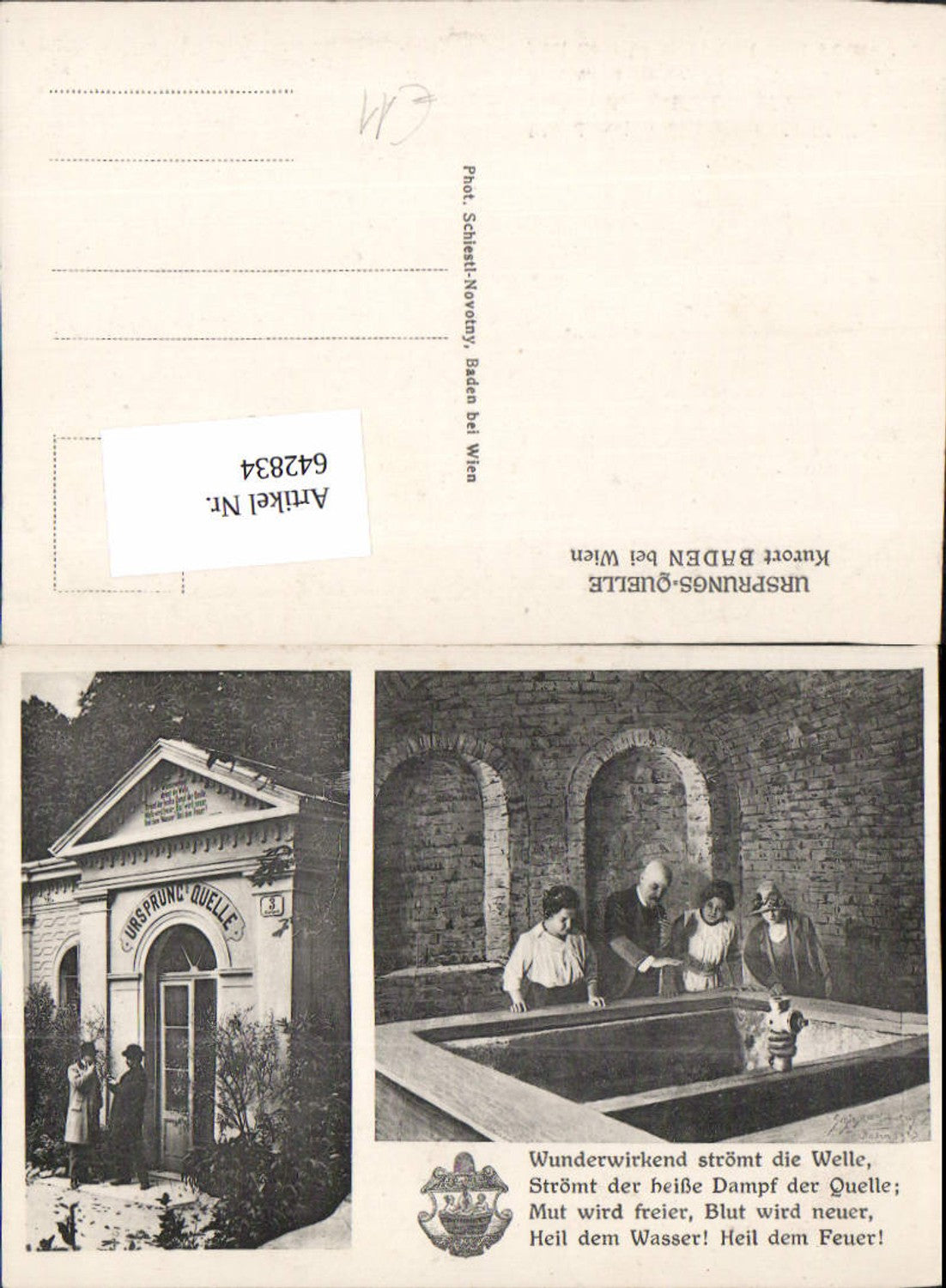 642834,Baden bei Wien Ursprungs Quelle