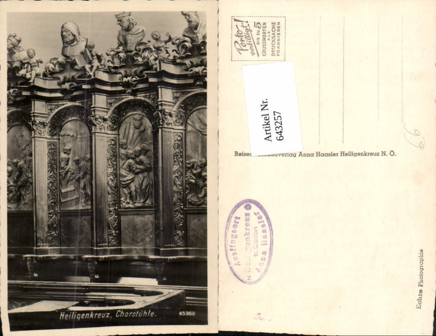 643257,Heiligenkreuz Chorstühle