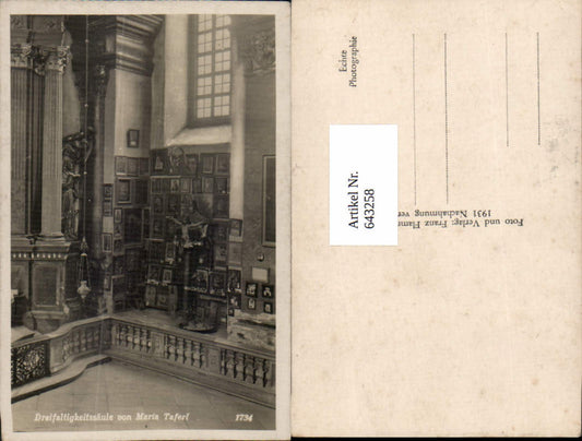 643258,Maria Taferl Marbach Dreifaltigkeitssäule