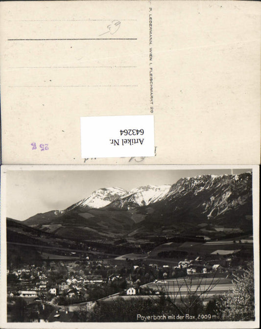 643264,Payerbach m. Der Rax