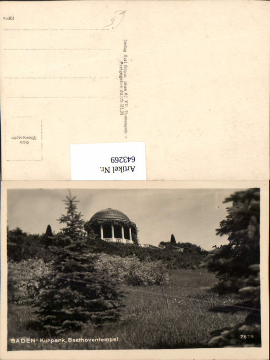 643269,Baden bei Wien Beethoventempel