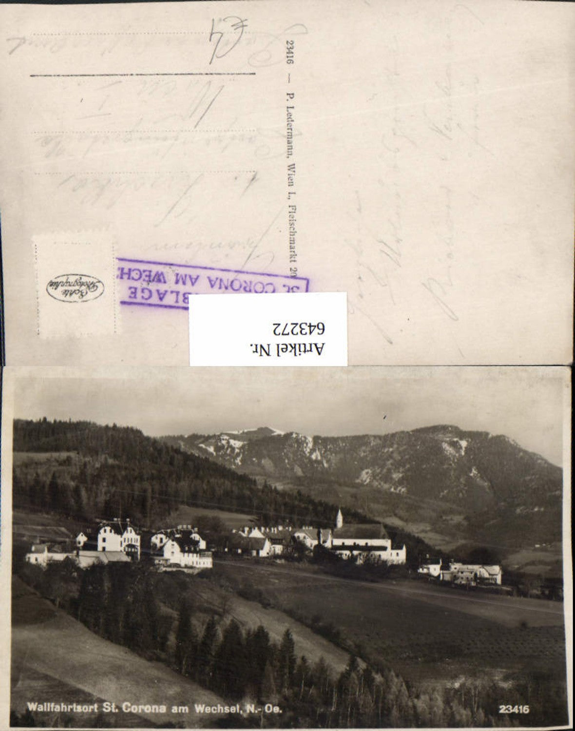 643272,St. Corona am Wechsel b. Kirchberg