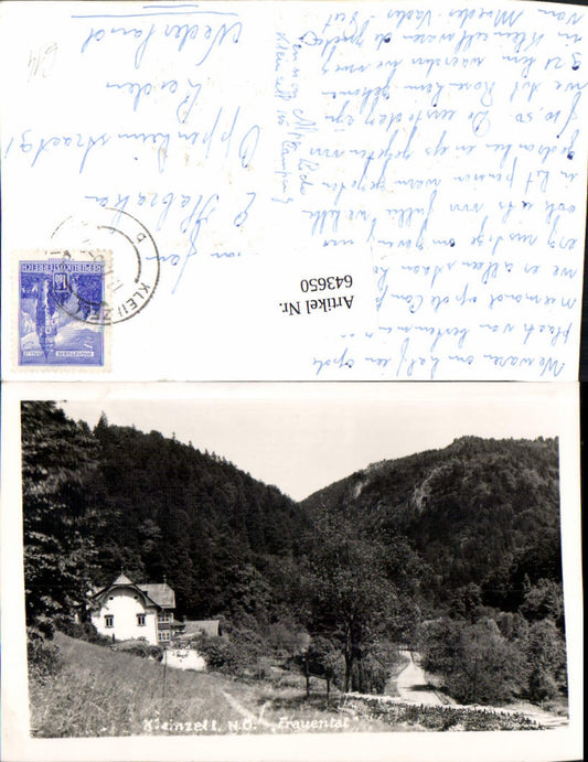 643650,Kleinzell bei Lilienfeld Frauental Ramsau