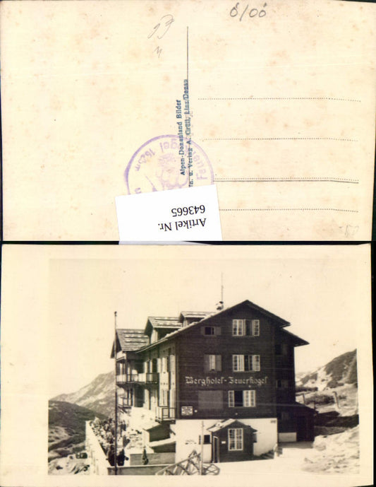 643665,tolle Foto-AK Ebensee am Traunsee Feuerkogel Berghotel