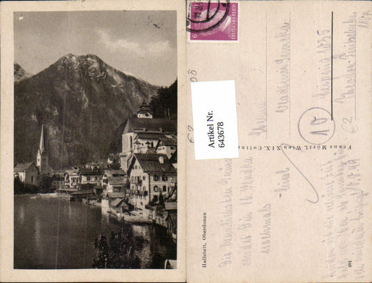 643678,Hallstatt am Hallstättersee Oberdonau
