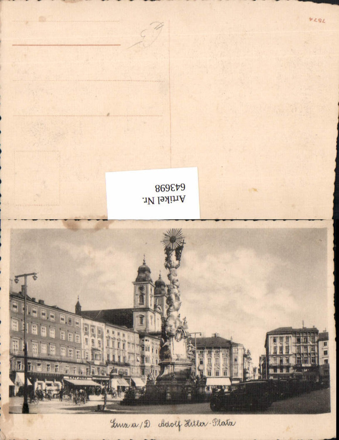 643698 Linz an der Donau Dreifaltigkeitssäule