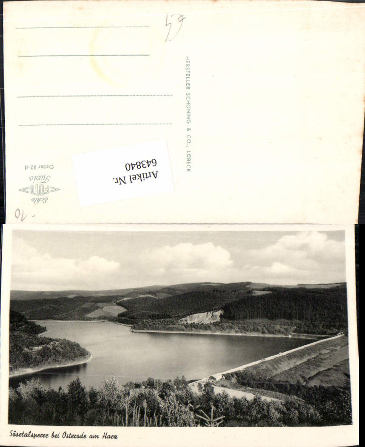 643840,Sösetalsperre Talsperre Osterode am Harz