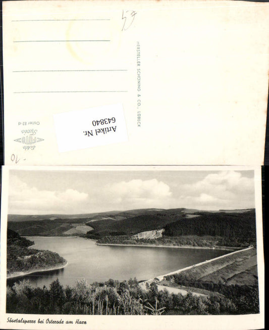 643840,Sösetalsperre Talsperre Osterode am Harz