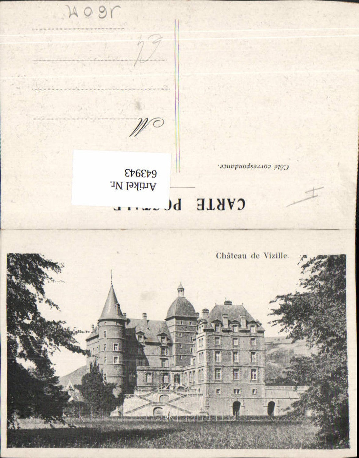 643943,Chateau Vizille Isere Dauphine