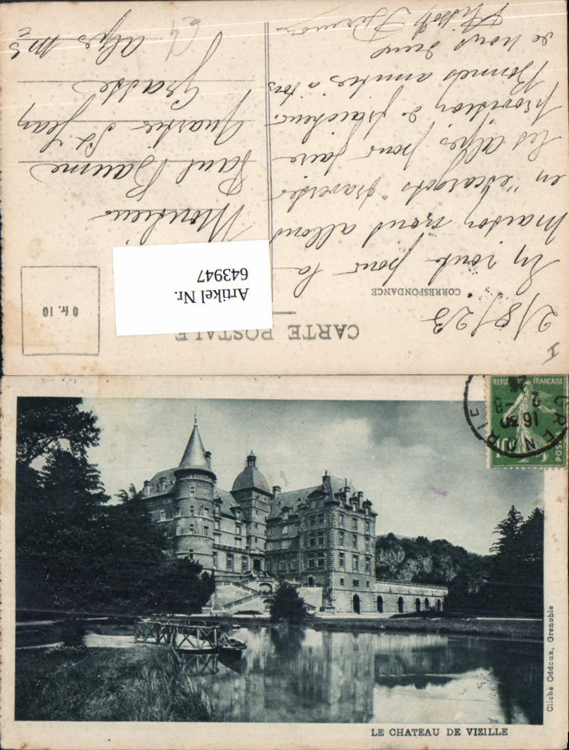 643947,Chateau Vizille Isere Dauphine