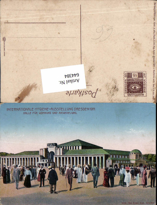 644384,Ausstellung Internationale Hygiene Ausstellung Düsseldorf 1911