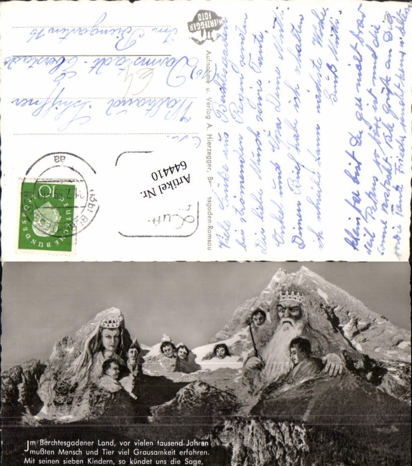 644410,Berggesichter Watzmannsage Watzmann Berchtesgaden