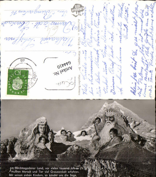 644410,Berggesichter Watzmannsage Watzmann Berchtesgaden