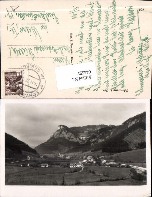 644557,Schwarzau im Gebirge 1936