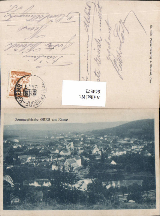 644573,Gars am Kamp Bahnpost Zug 233 Zellerndorf Krems