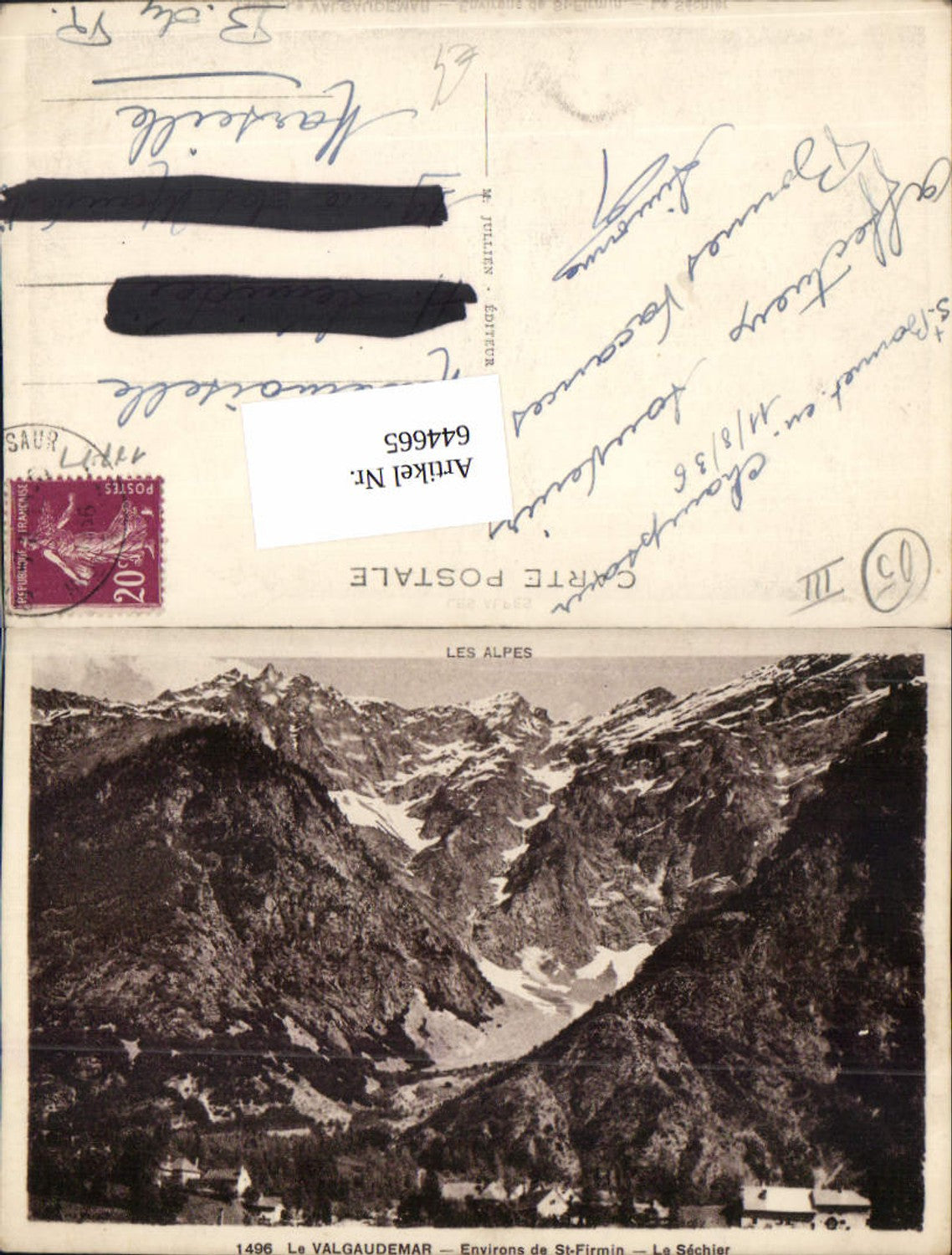 644665,Hautes Alpes St. Firmin Valgaudemar